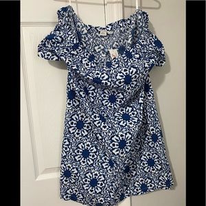 Vineyard Vines off the shoulder dress NWT